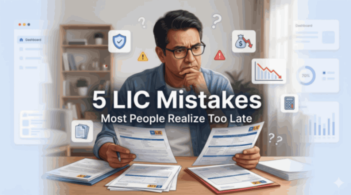 Common LIC policy mistakes illustration